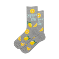 Socks, Squeeze The Day, Lemons, Crew Length