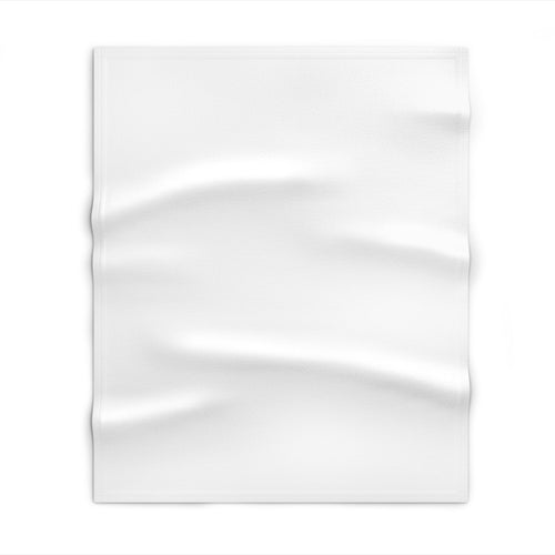 White satin fabric on a white background