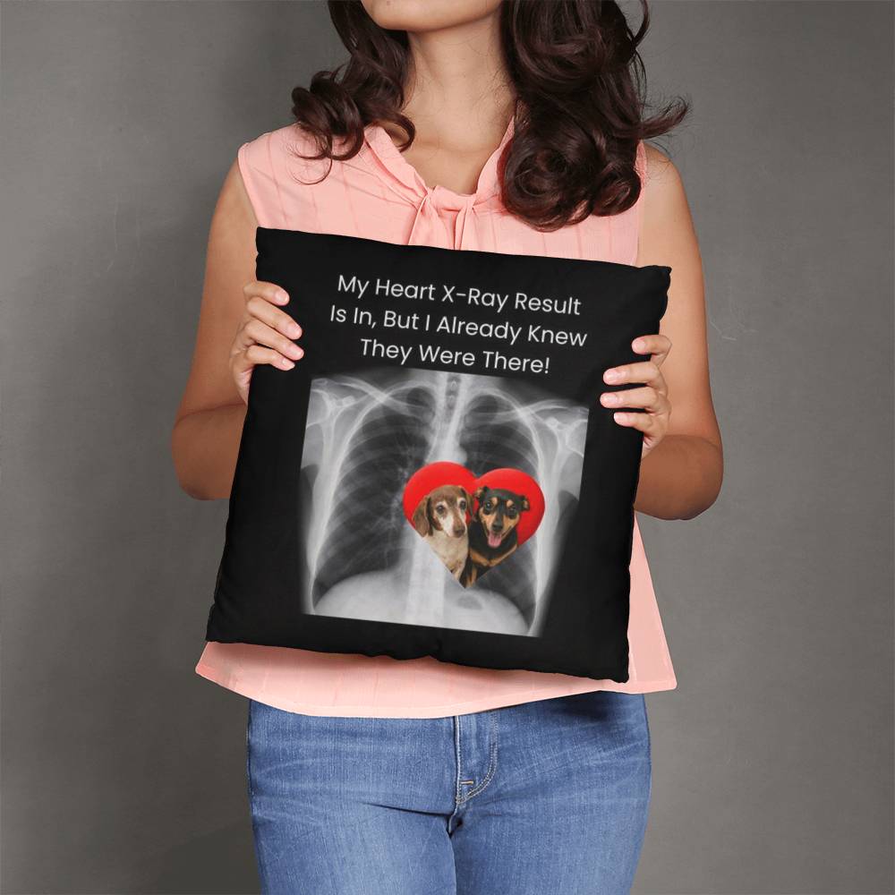 Customized Classic (For Pets) Pillow Cover And Insert - A Memorable Gift You Can Hug!