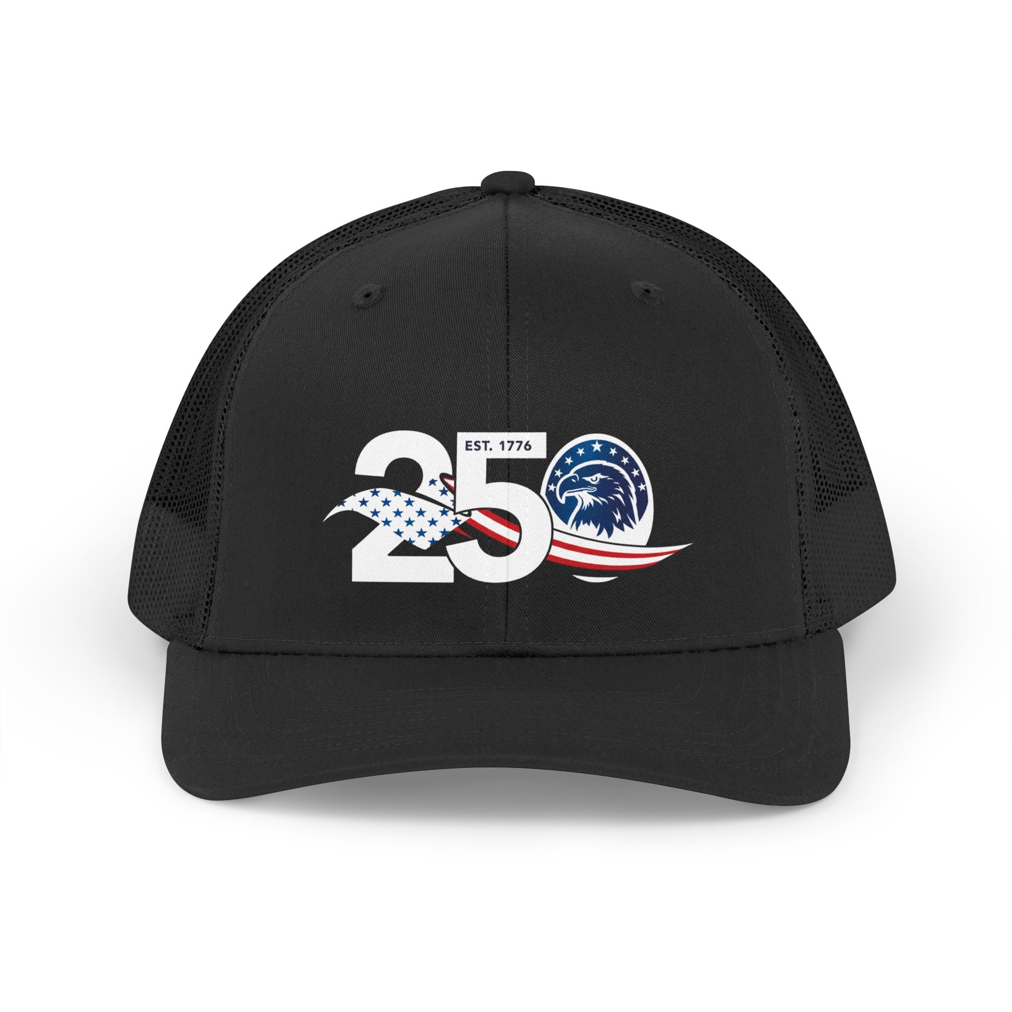 Flag in 250 - Happy Birthday USA Trucker Hat