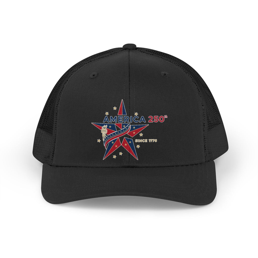 America 250 Star - Happy Birthday USA Trucker Hat