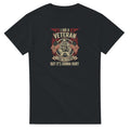 647101ec-7cf6-4b35-9f6c-ff47b2f472d2 Black T-Shirt - I Am A Veteran.