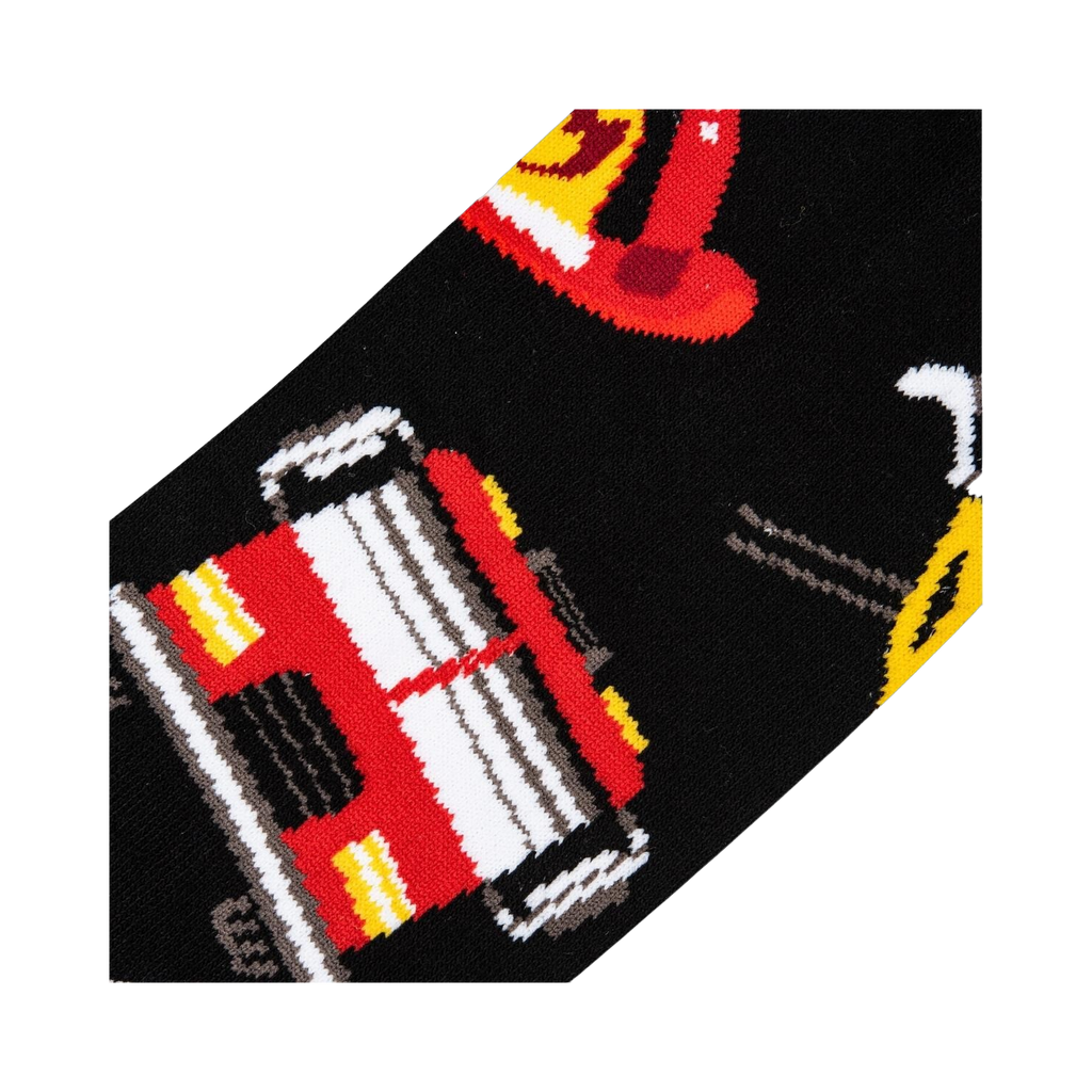 Socks, Firefighter, Crew Length