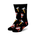 Socks, Firefighter, Crew Length