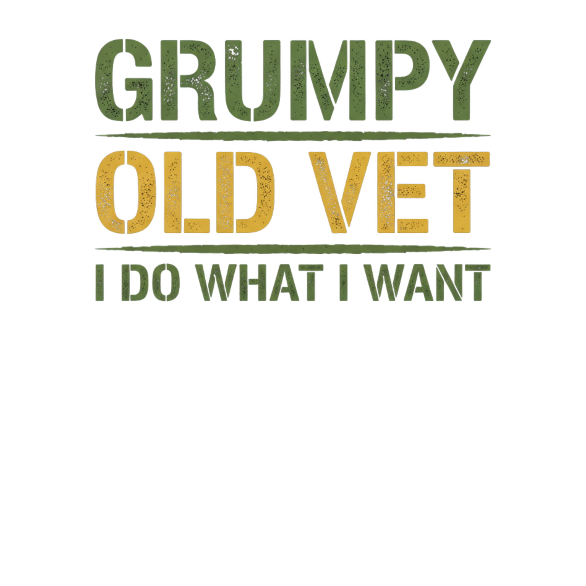 Grumpy Old Vet, I Do What I Want, Funny Veteran T-Shirt, Military Humor Gift, Gildan Softstyle 64000, Tee