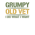 Grumpy Old Vet, I Do What I Want, Funny Veteran T-Shirt, Military Humor Gift, Gildan Softstyle 64000 Unisex Tee