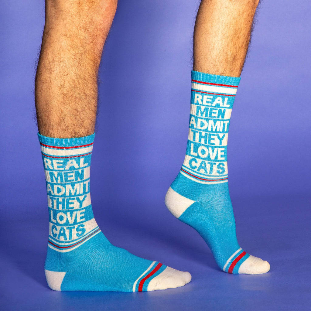 Socks, Real Men Admit They Love Cats, Crew Length