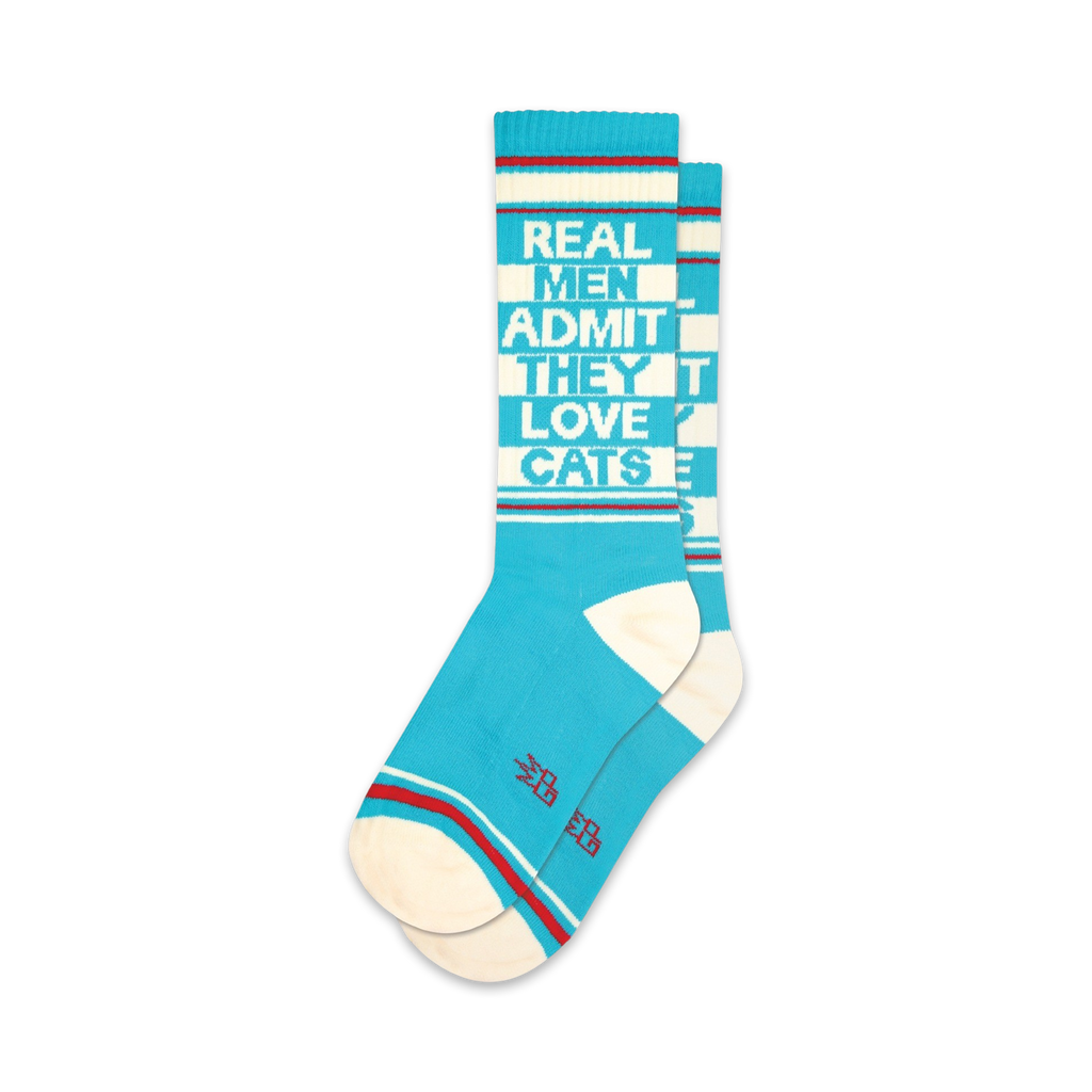Socks, Real Men Admit They Love Cats, Crew Length