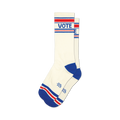 Socks, Vote, Patriotic, Crew Length
