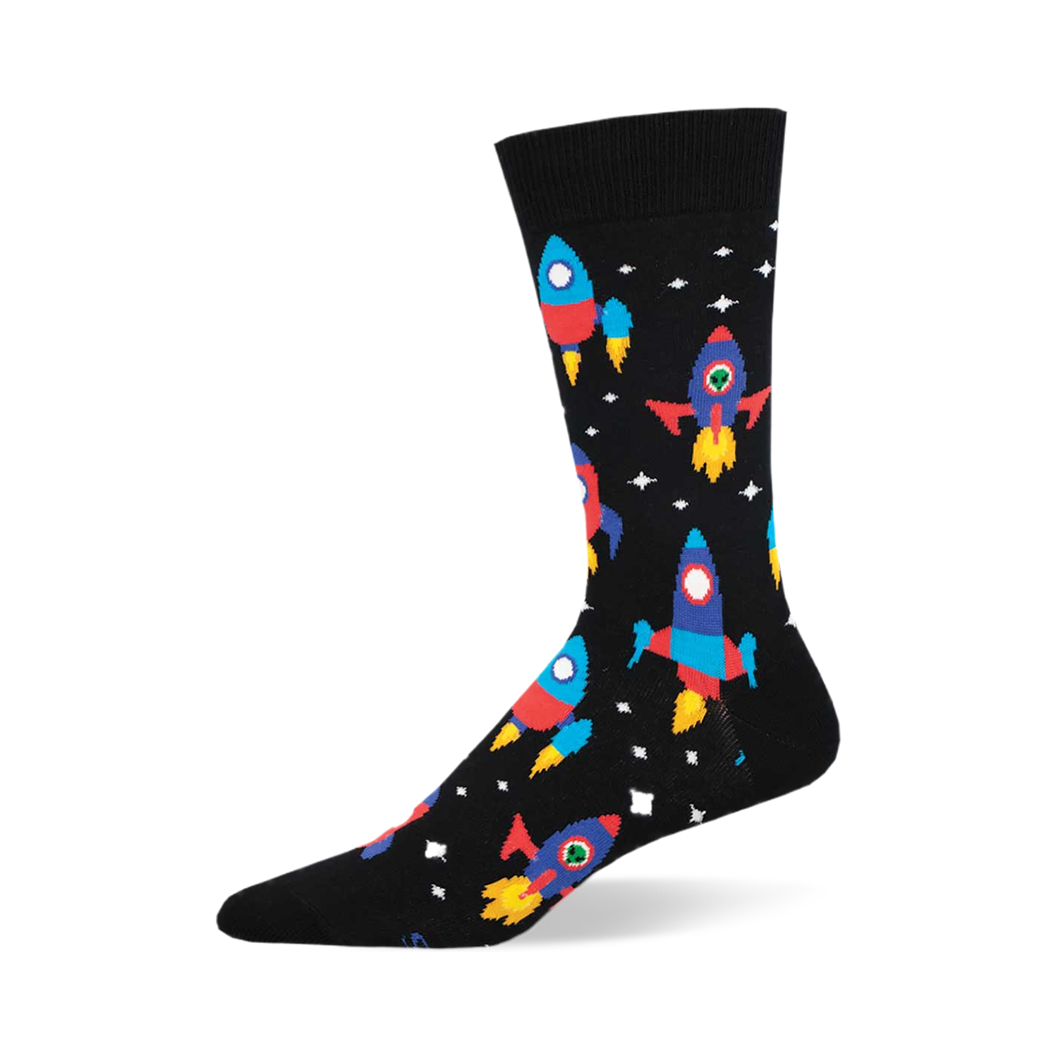 Socks, Spacing Out, Rockets, Science, Stars, Crew Length