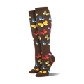 Socks, Wind Beneath Our Wings, Butterfly, Butterflies, Knee Length