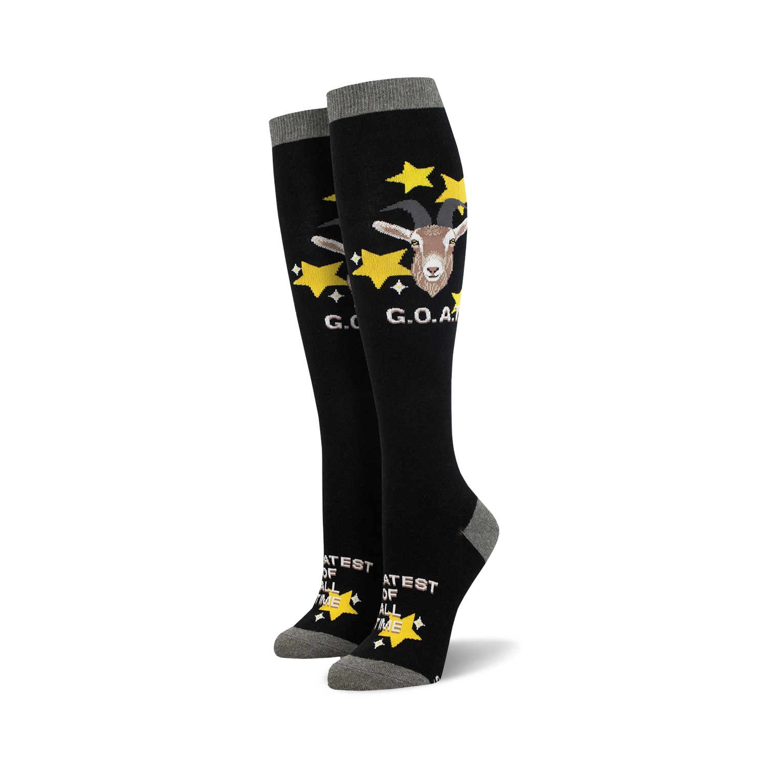 Socks, Goats, G.O.A.T., Knee Length