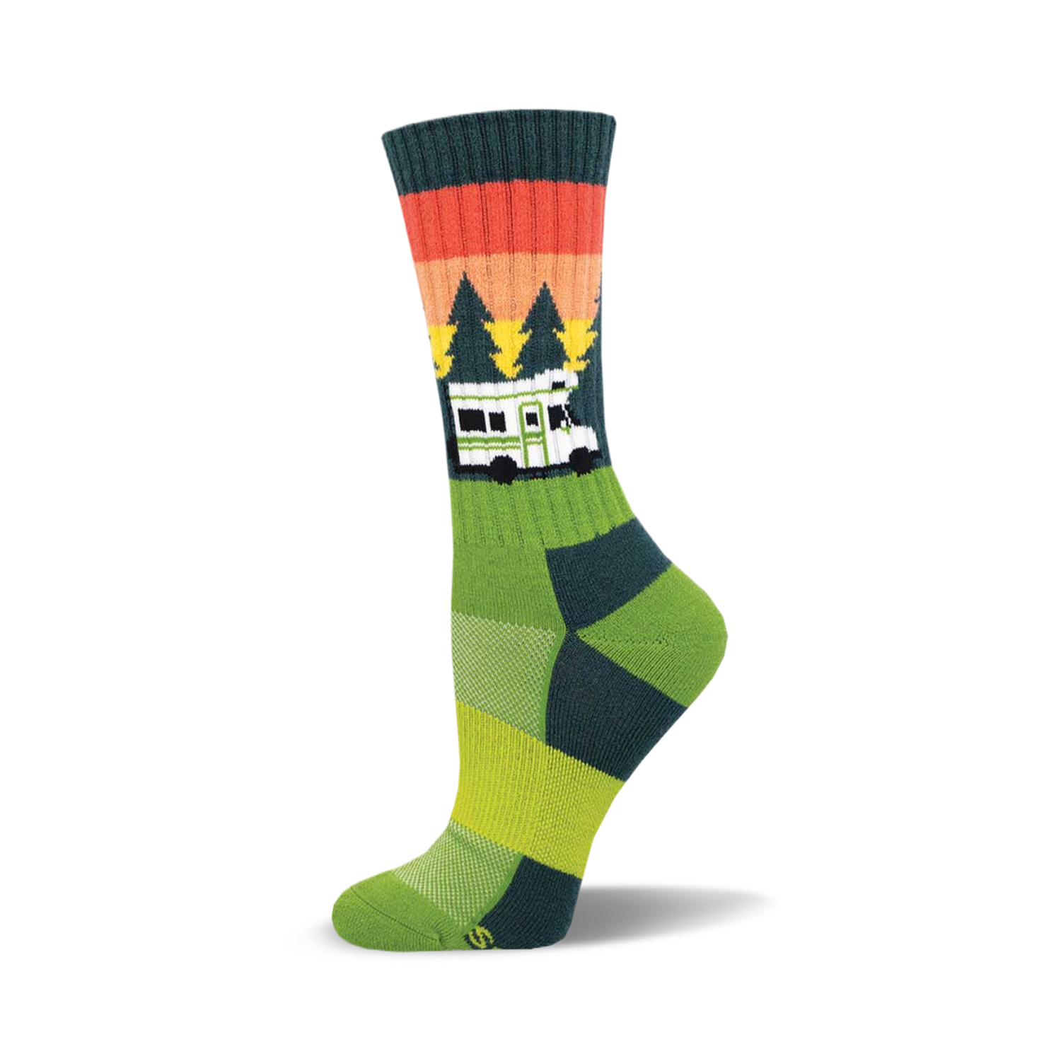 Socks, RV There Yet?, Camper, Crew Length