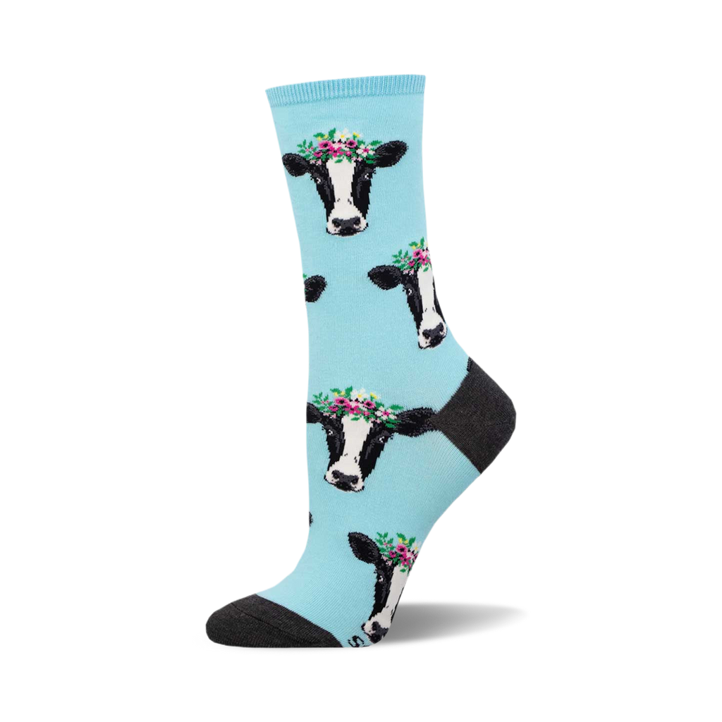 Socks, Wow Cows, Crew Length