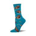 Socks, Capybara, Stay Calm and Capybara On! Crew Length