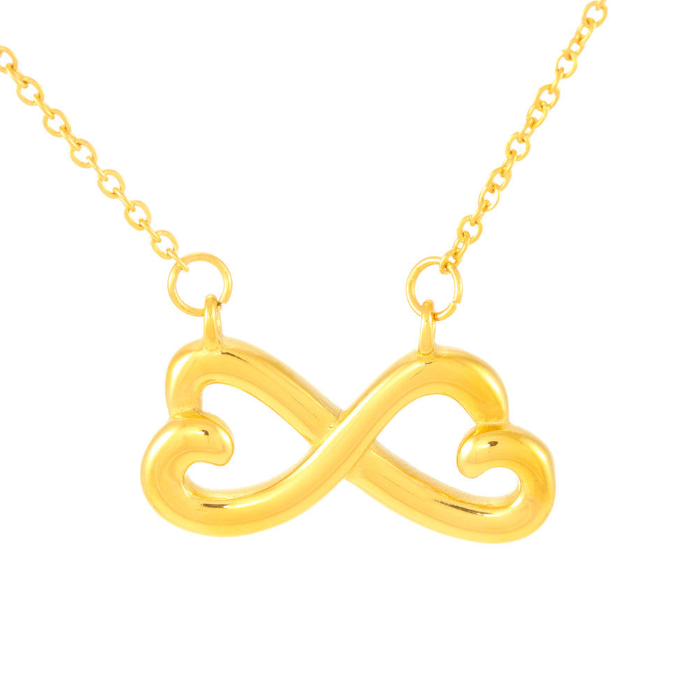 To My Wife - I Am A Man Of Few Words - Endless Love Necklace