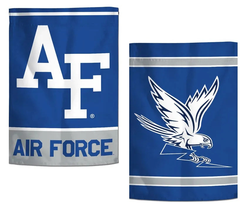 Air Force Academy Garden Flag 2 Sided Double Logo