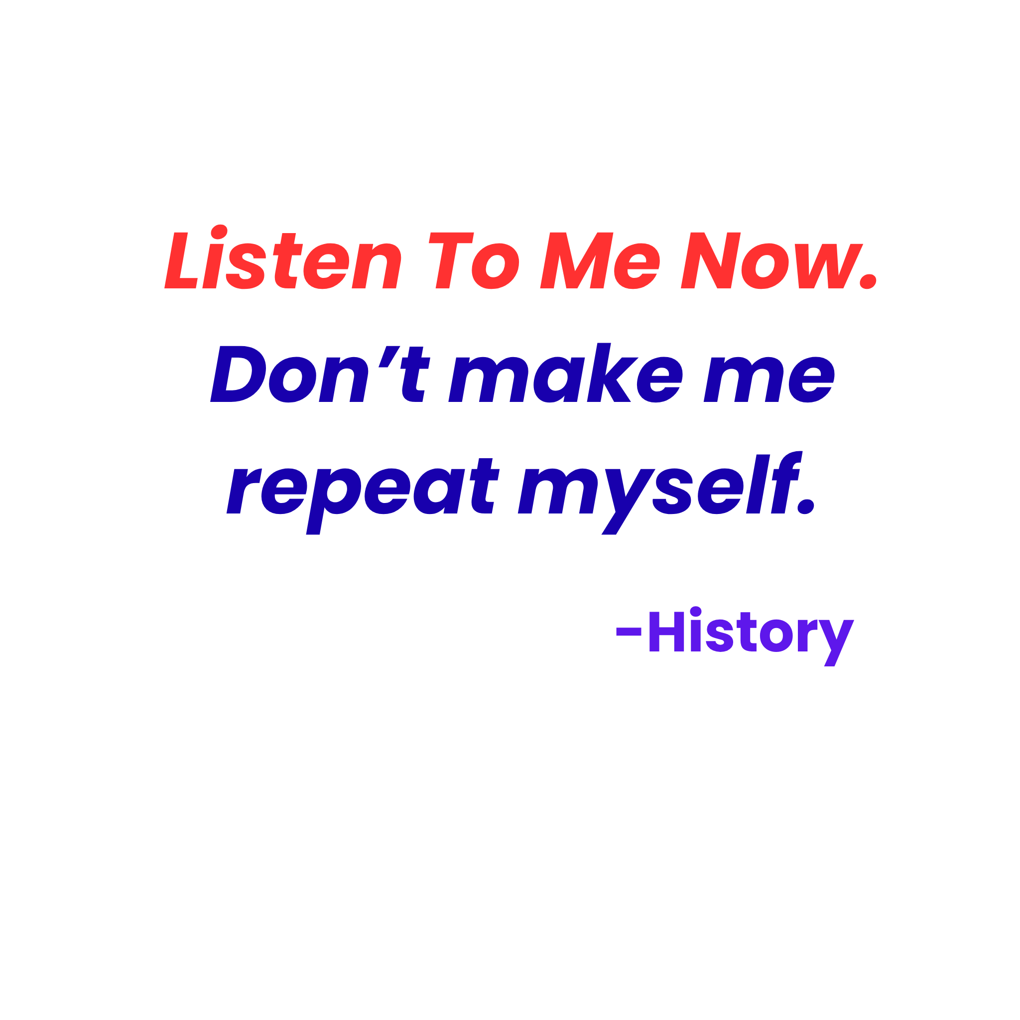 Calling All History Teachers - This Shirt Is For You!