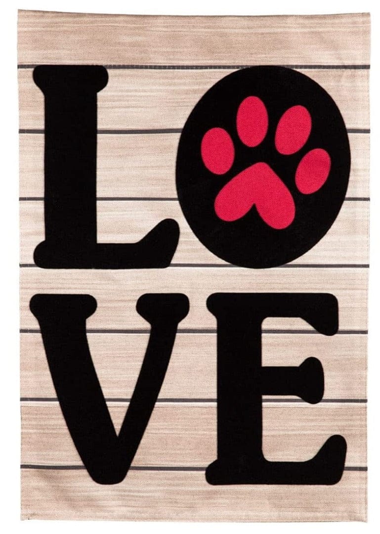Pet Love Garden Flag 2 Sided