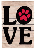 Pet Love Garden Flag 2 Sided