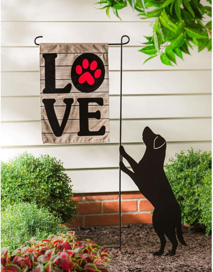 Pet Love Garden Flag 2 Sided