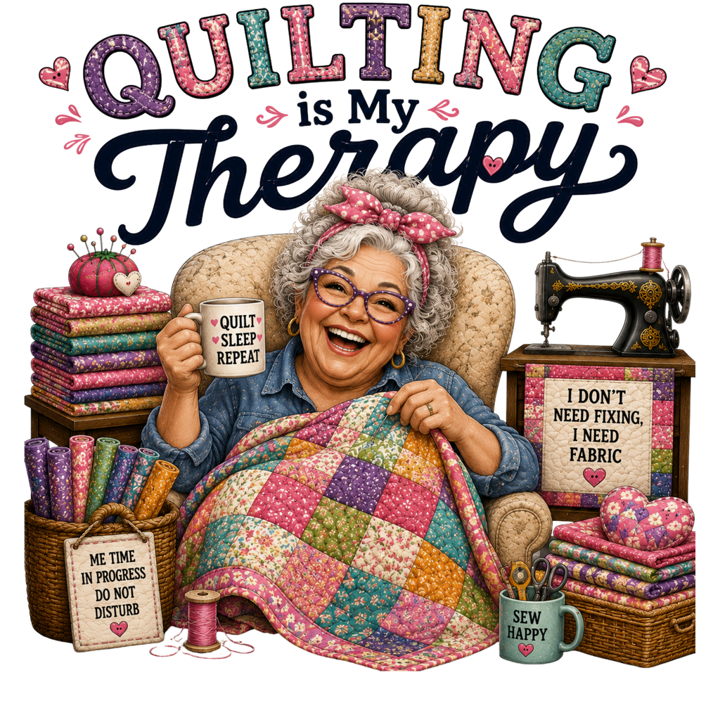 Quilting Is My Therapy