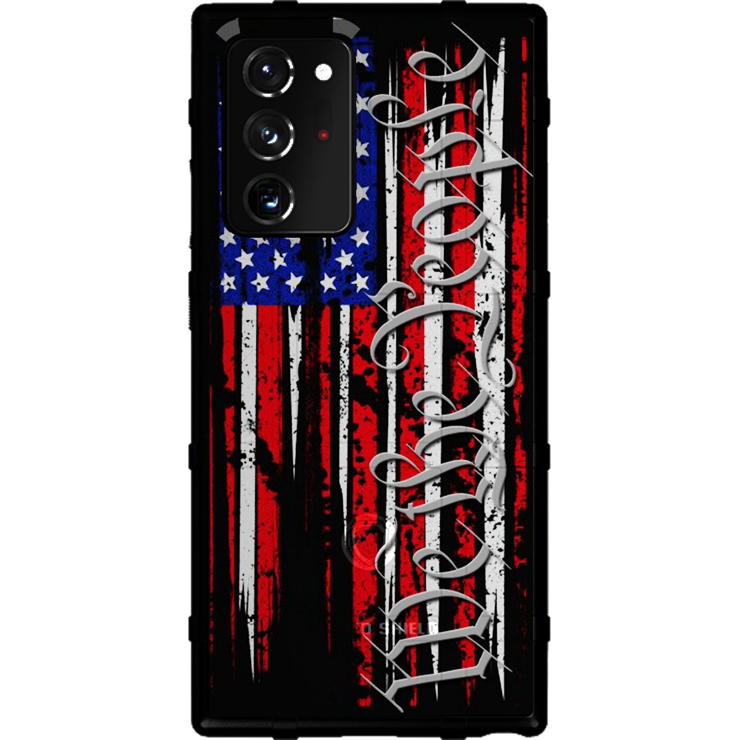 Tattered USA Flag, We The People, Constitution, Custom Printed Case Design