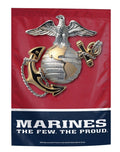 US Marines Garden Flag Single Sided