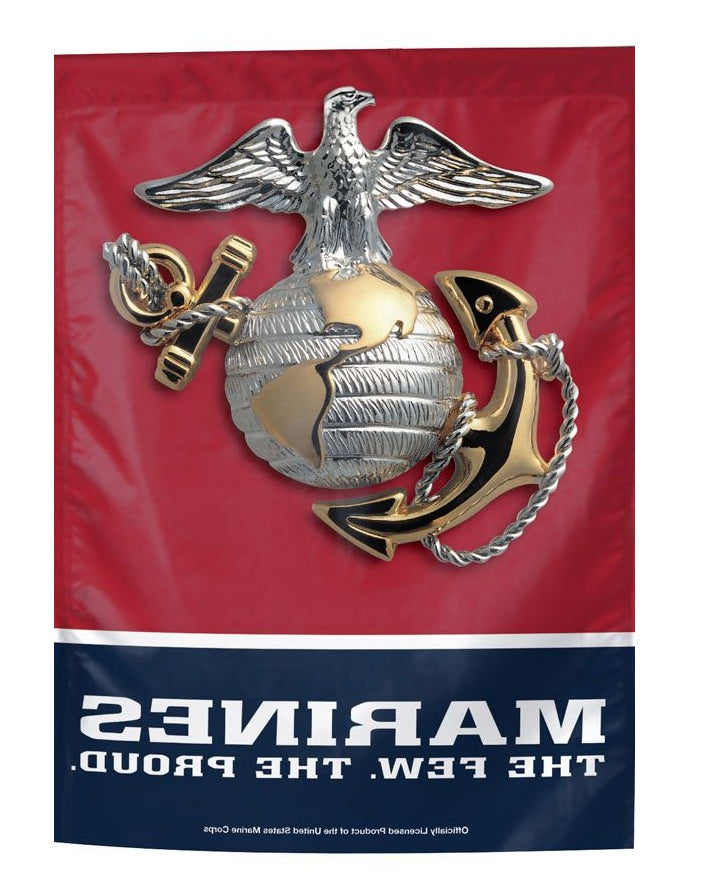 US Marines Garden Flag Single Sided
