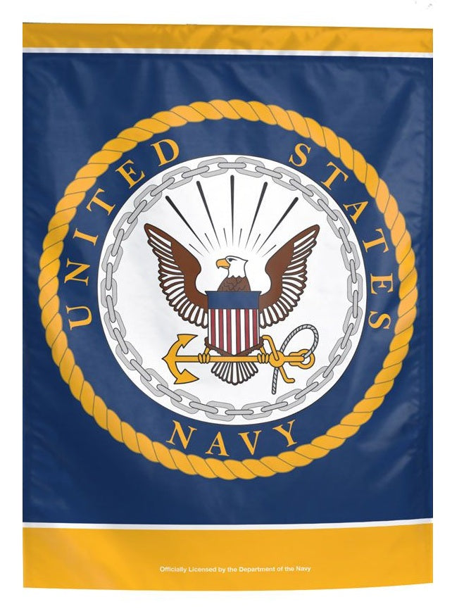 US Navy Garden Flag Single Sided