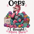 Oops - Have You Bought More Yarn Than You Need? This Flamingo Did!
