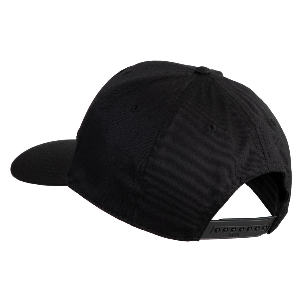 Black cap on a white background