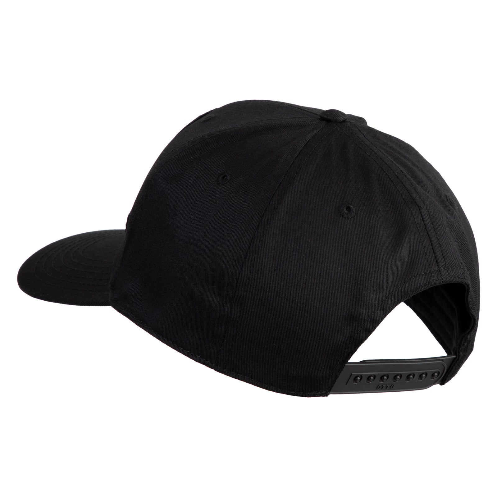 Black cap on a white background