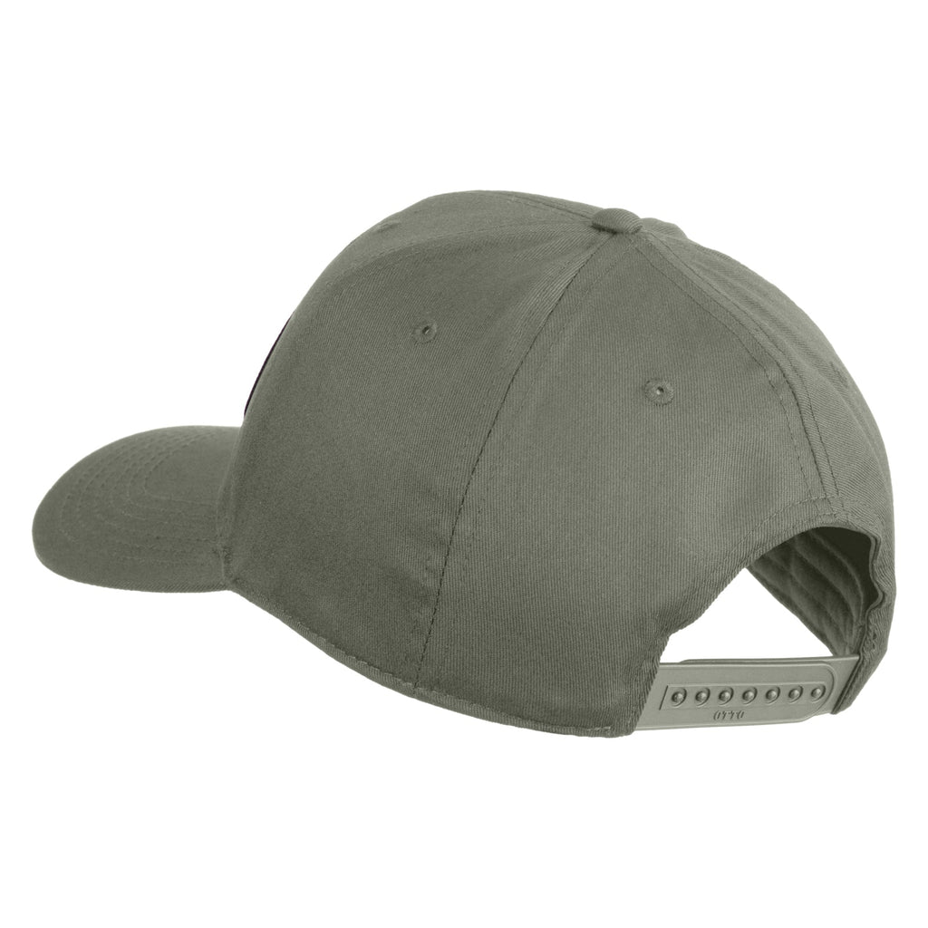 Beige baseball cap on a white background