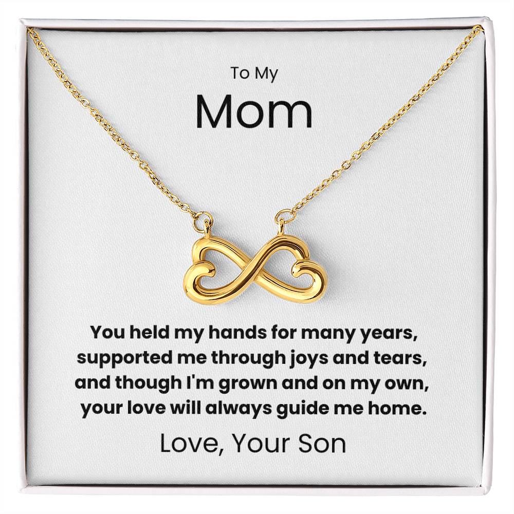 Mom - Endless Love Necklace - From Son - Guide Me Home