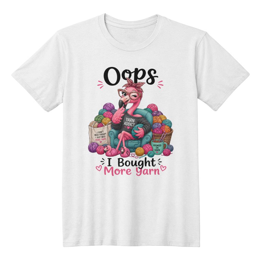 Oops - Have You Bought More Yarn Than You Need? This Flamingo Did!