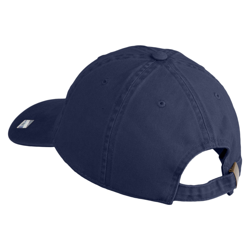 US Space Force Text Embroidered Washed Solid Pigment Dyed Cotton Twill Brass Buckle Cap