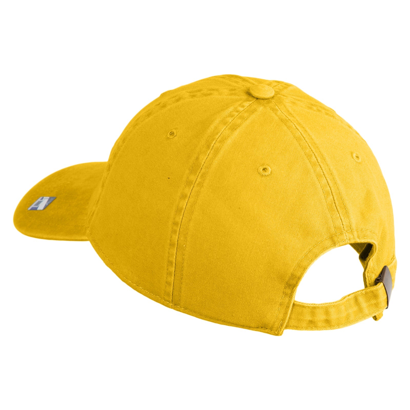 US Space Force Text Embroidered Washed Solid Pigment Dyed Cotton Twill Brass Buckle Cap