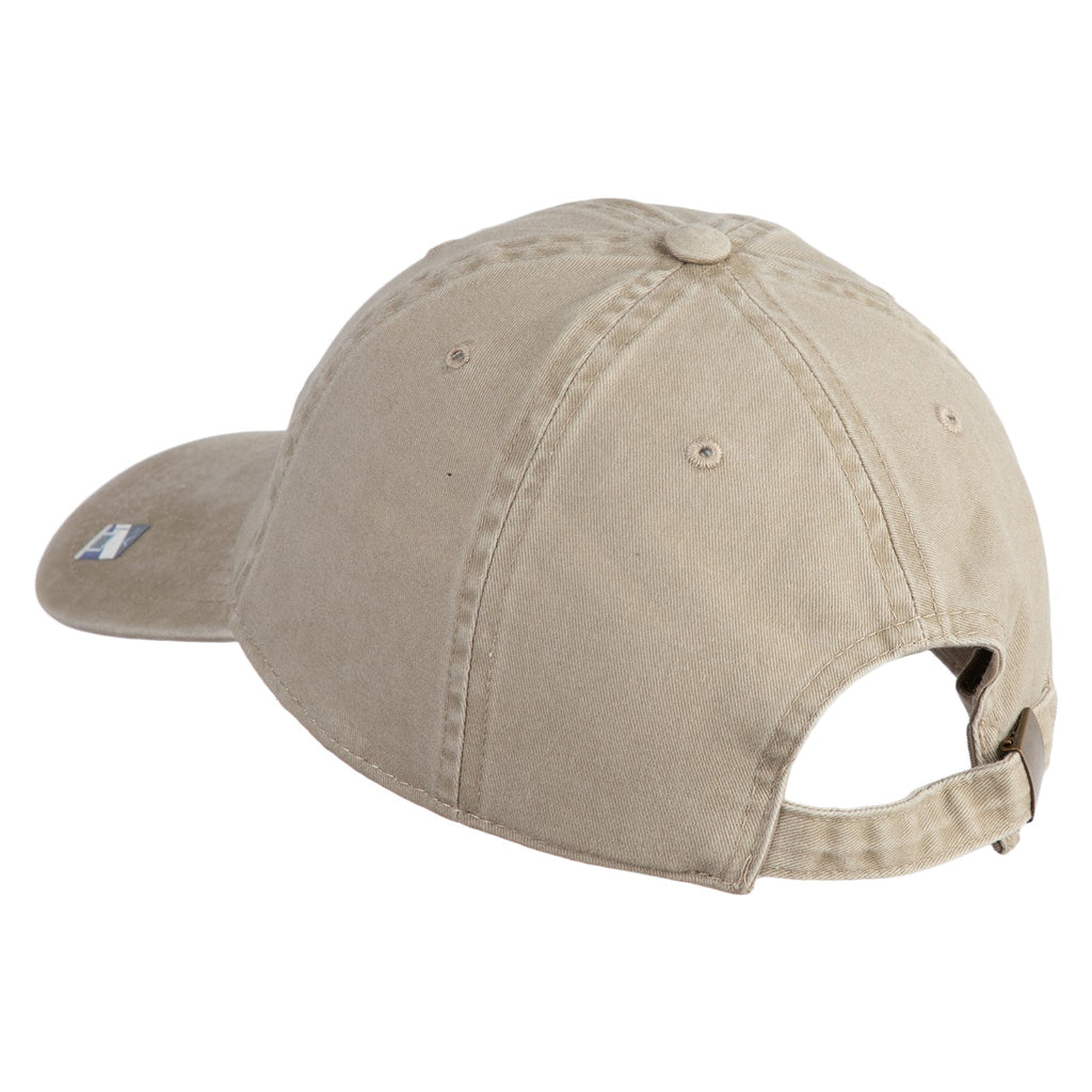 US Space Force Text Embroidered Washed Solid Pigment Dyed Cotton Twill Brass Buckle Cap