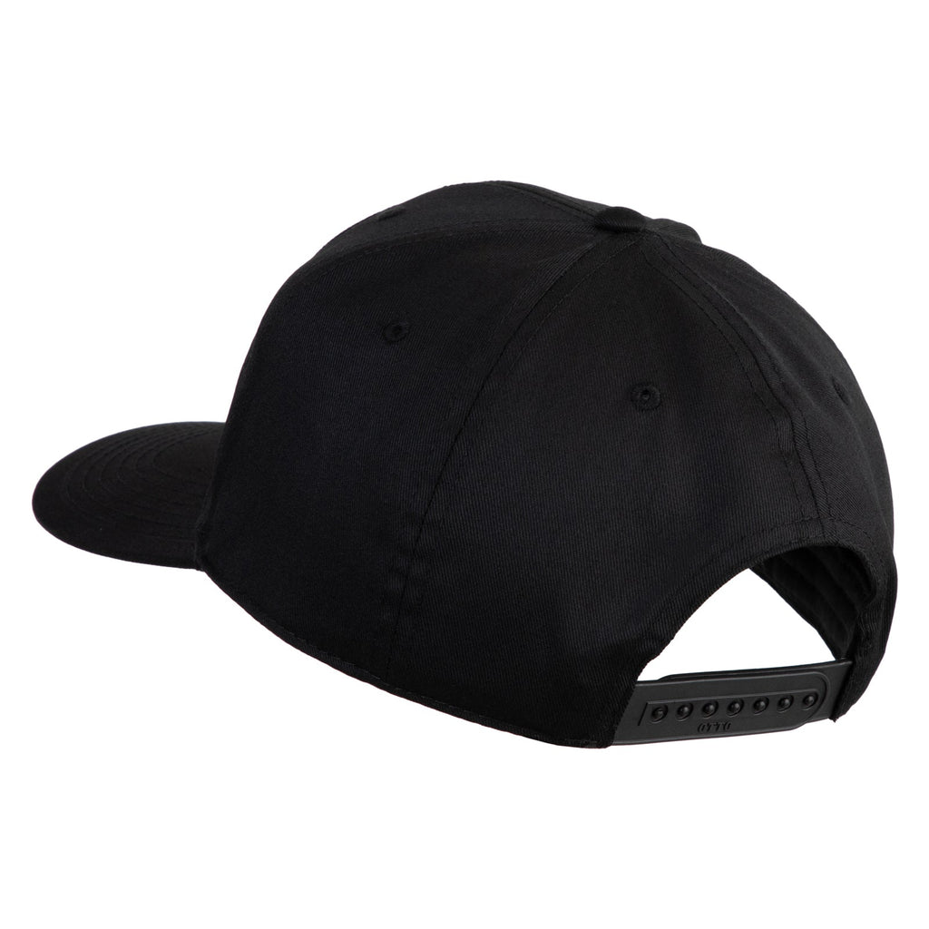 Black cap on a white background