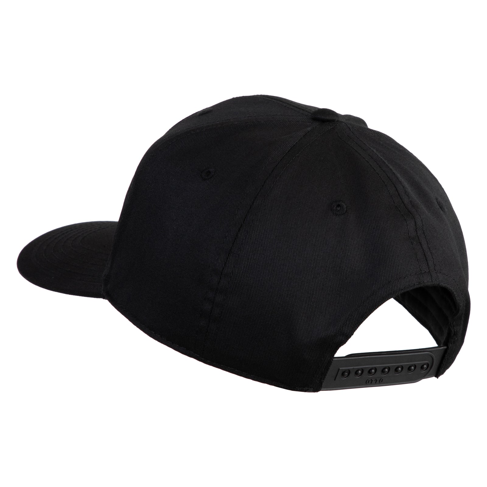 Black cap on a white background