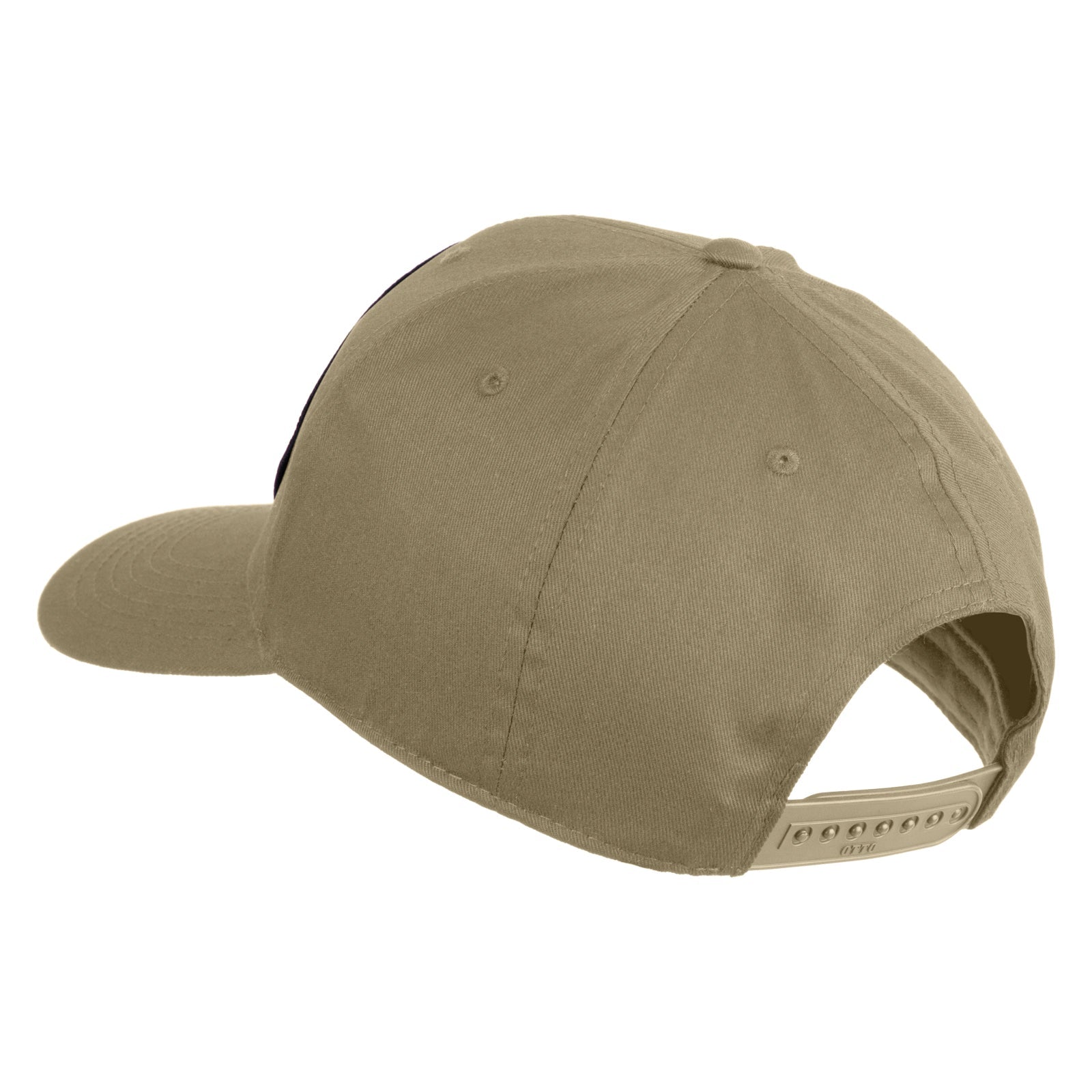 Khaki cap on a white background
