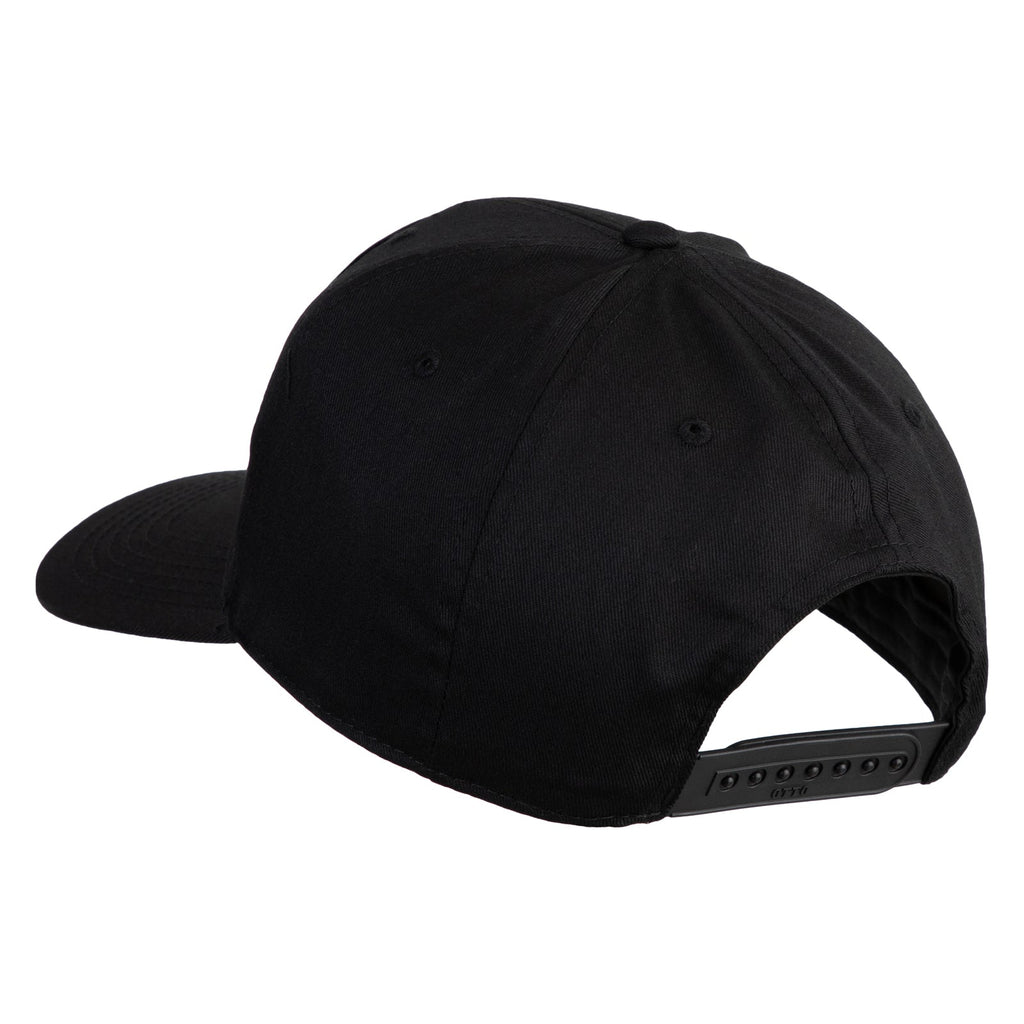 U.S. Marine Corps Semper Fi Black Patched Solid Cotton Twill Pro Style Cap
