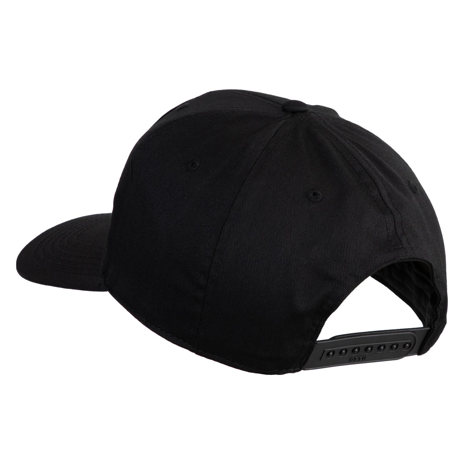 U.S. Marine Corps Semper Fi Black Patched Solid Cotton Twill Pro Style Cap