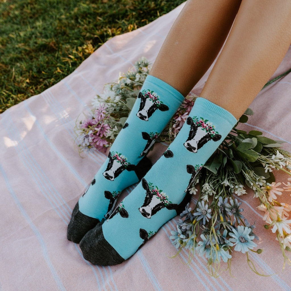 Socks, Wow Cows, Crew Length