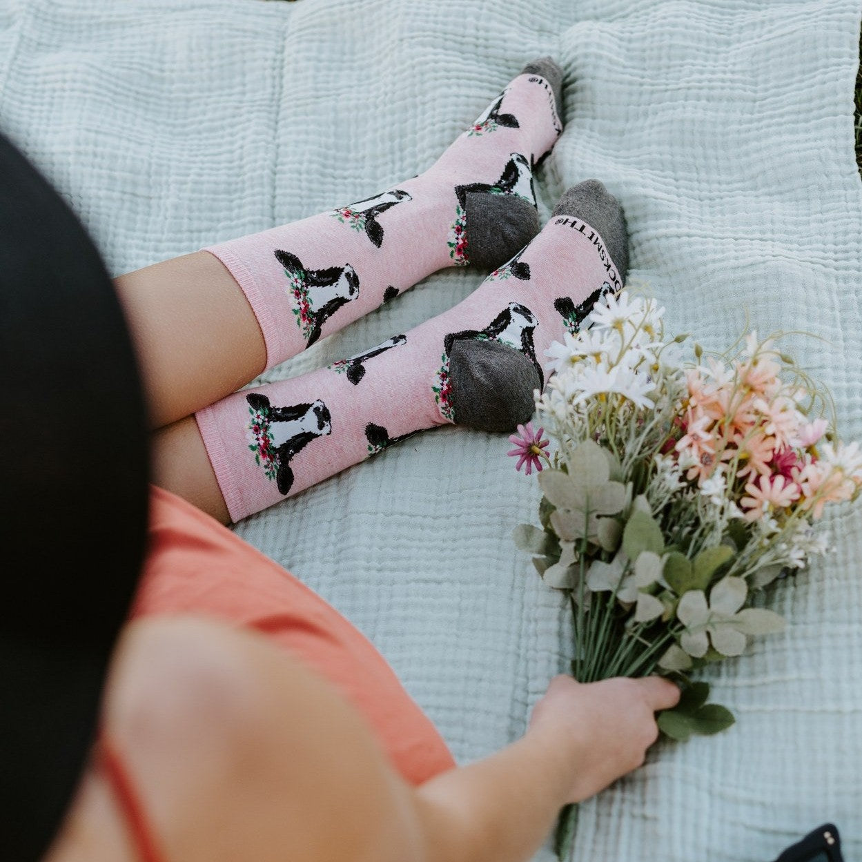 Socks, Wow Cows, Crew Length