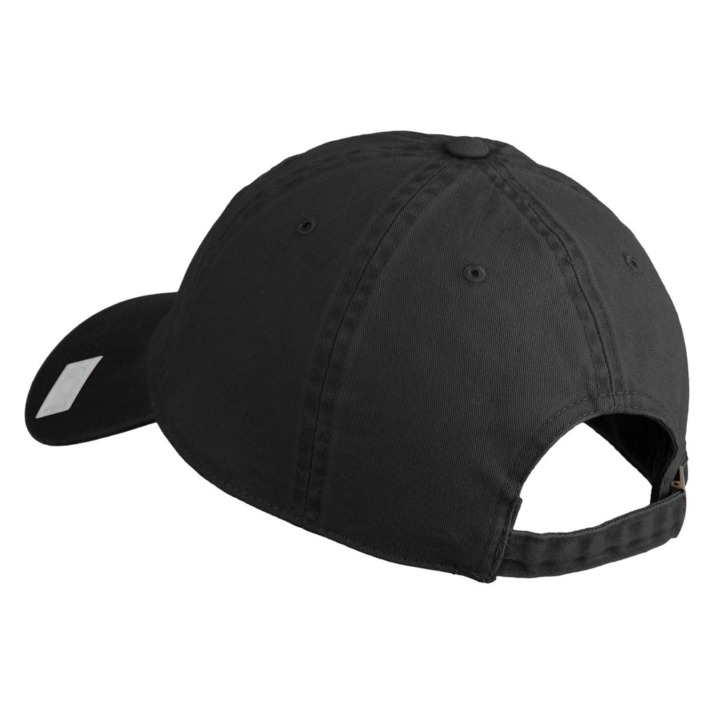 Black cap on a white background