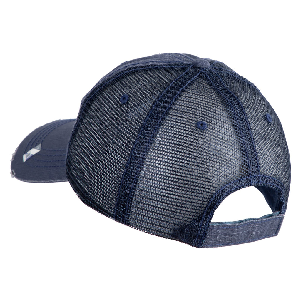 US Space Force Grey Letter Embroidered Low Profile Special Cotton Mesh Cap