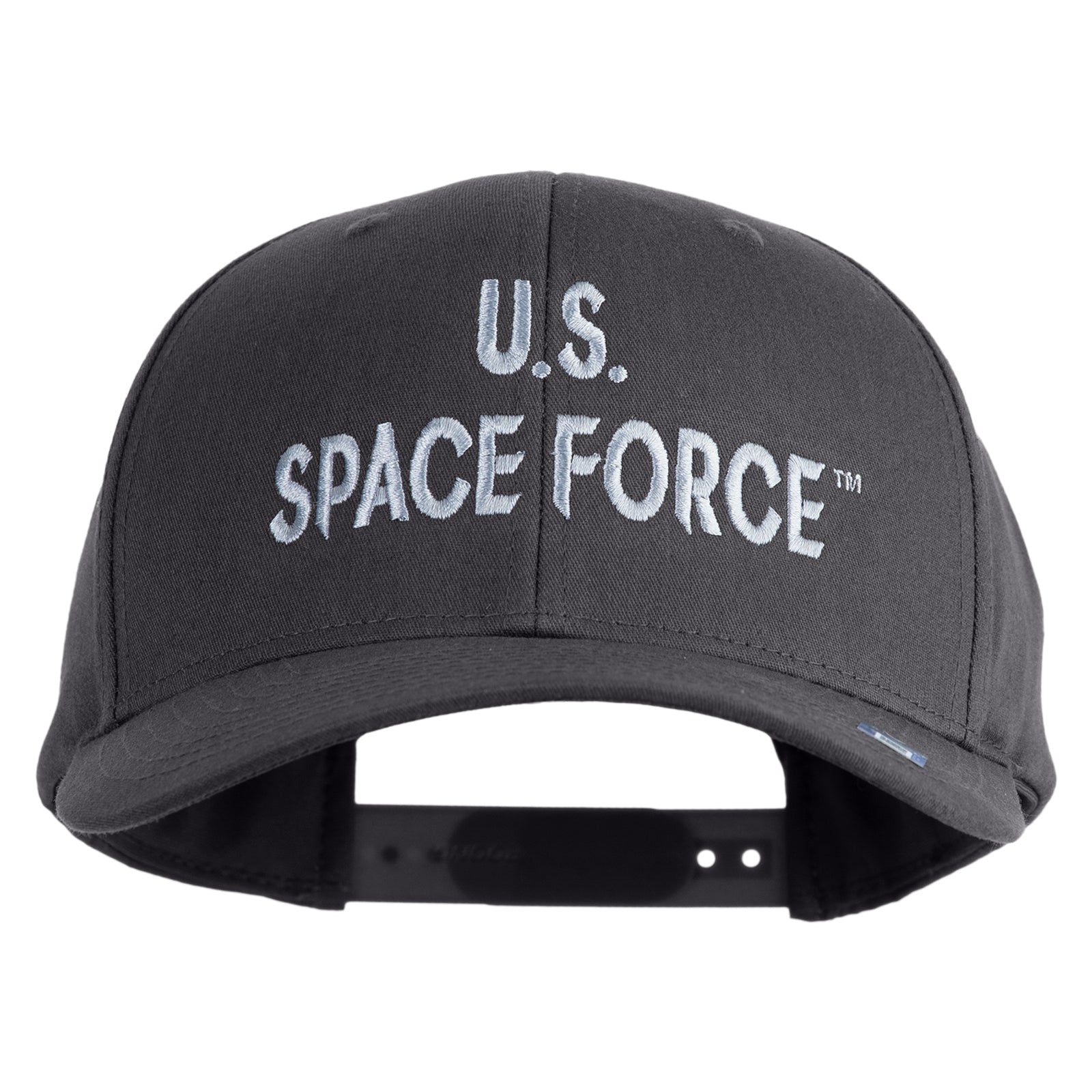 Gray cap with 'U.S. Space Force' text on a white background