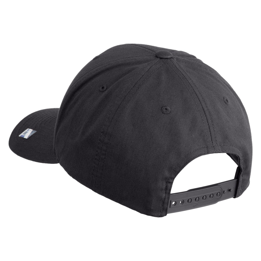 Black cap on a white background